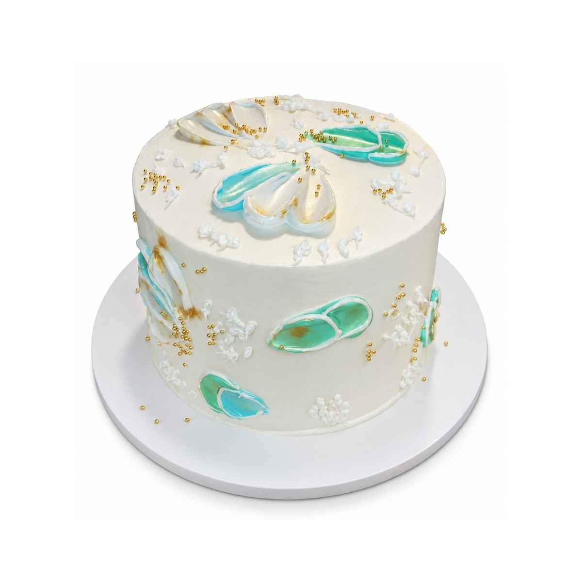 Baby Shoes Cake