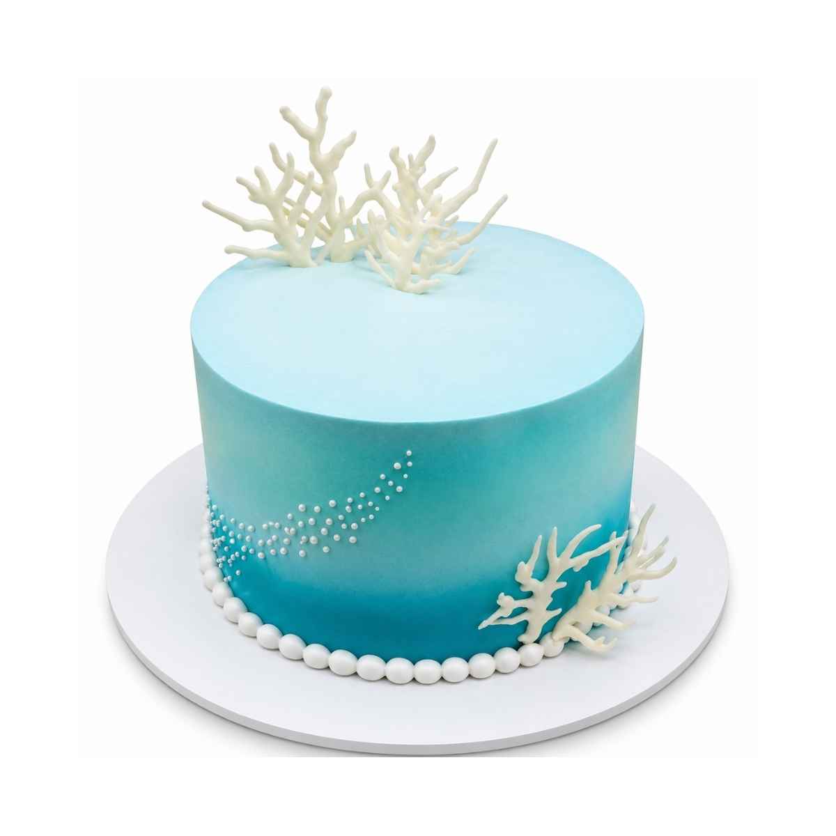 Coral Ocean Theme Cake