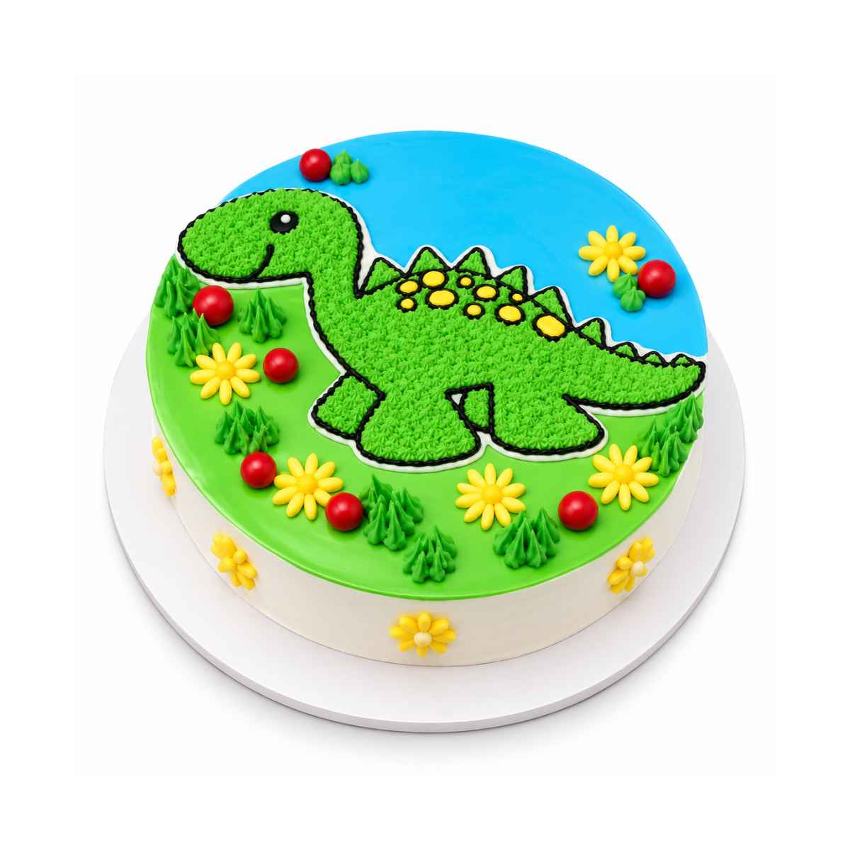 Dinosaur Theme Cake