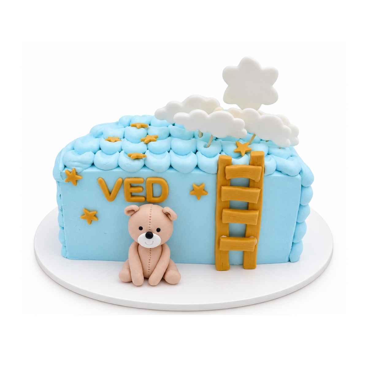 Teddy Bear Cloud Cake